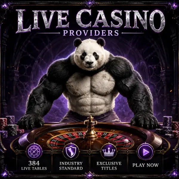 Bruno de Panda aan live casino roulette tafel zorgt voor eerlijk spel en opwinding